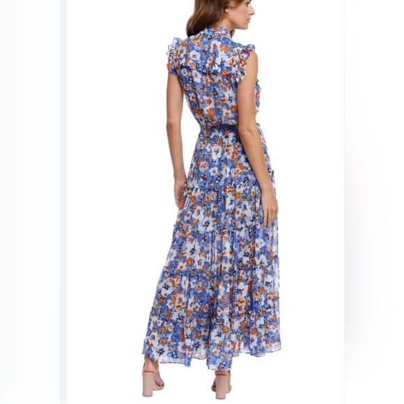 Misa Los Angeles Trina flotal tiered maxi dress - Picture 6 of 9